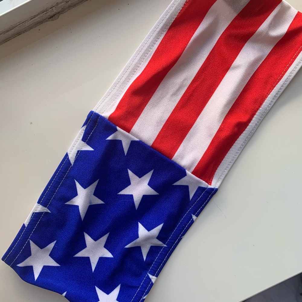 Blackmilk American Flag Bandeau XS